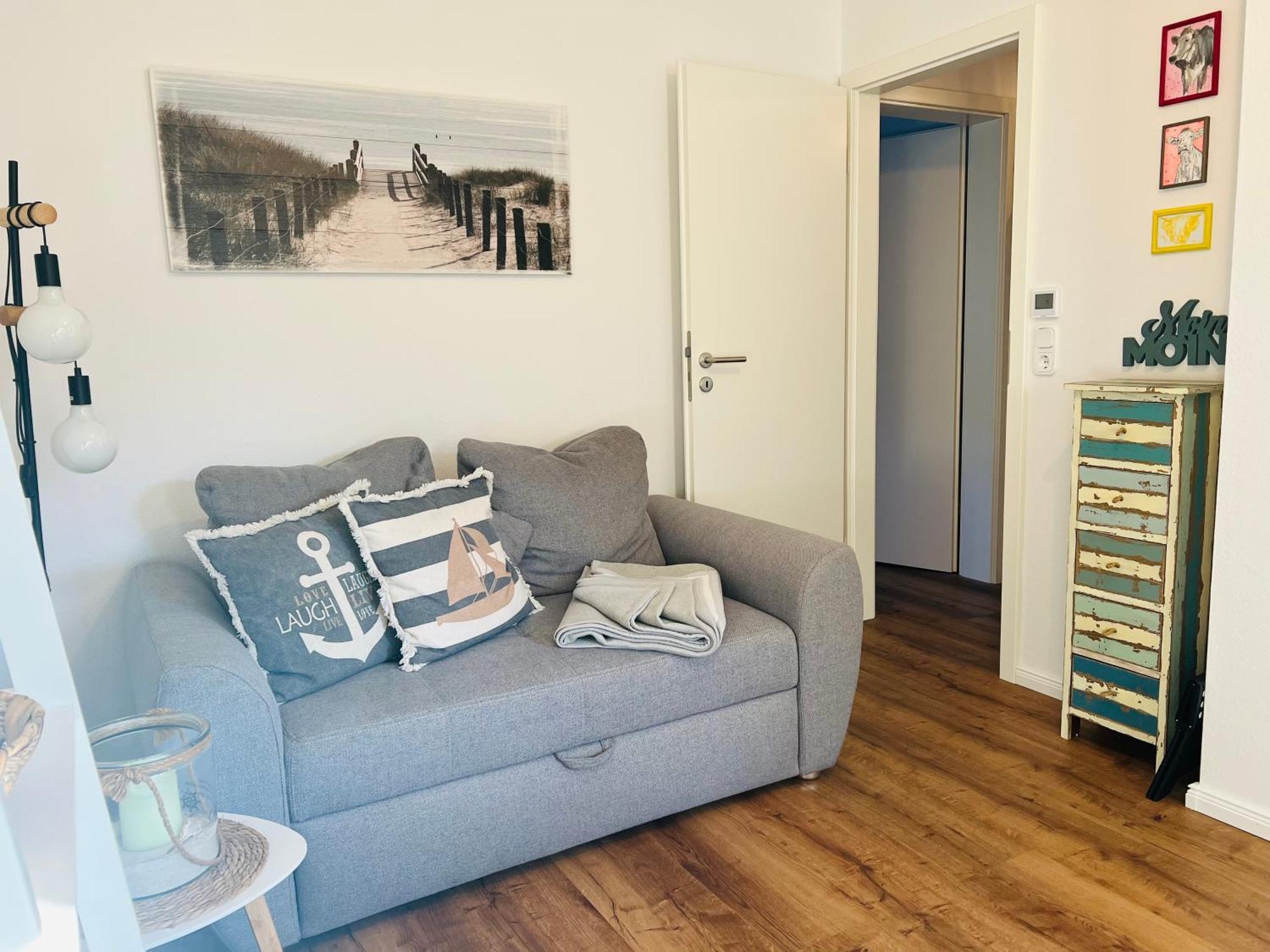 Seelund - Meeresrauschen Lauschen - Ruhiges Sonniges Apartment Mit Garten Und Terrasse Nahe Strand Und Ostsee Schonhagen  Bagian luar foto